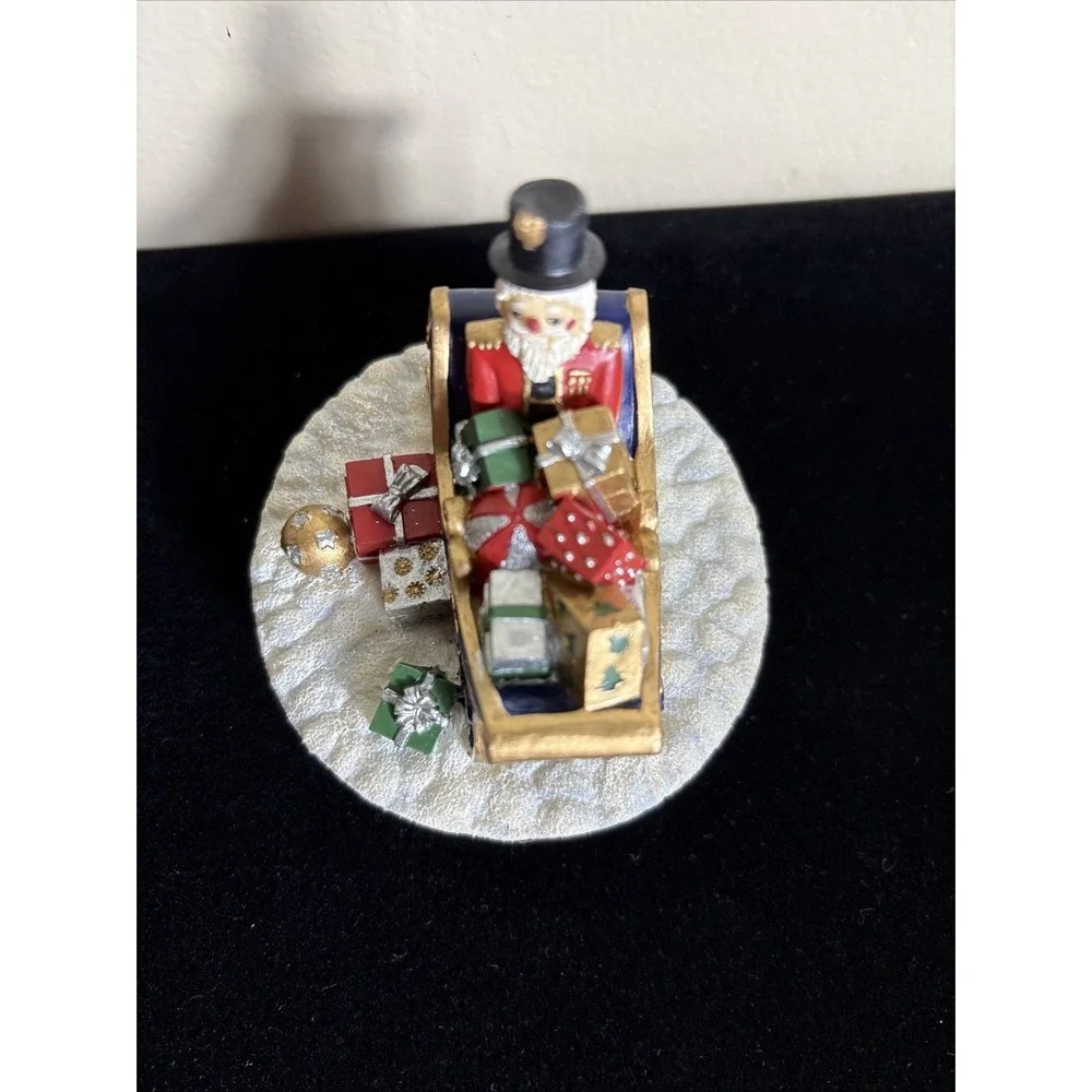 2000 Our America Gift Holiday Candle Topper Nutcracker Topper NOS